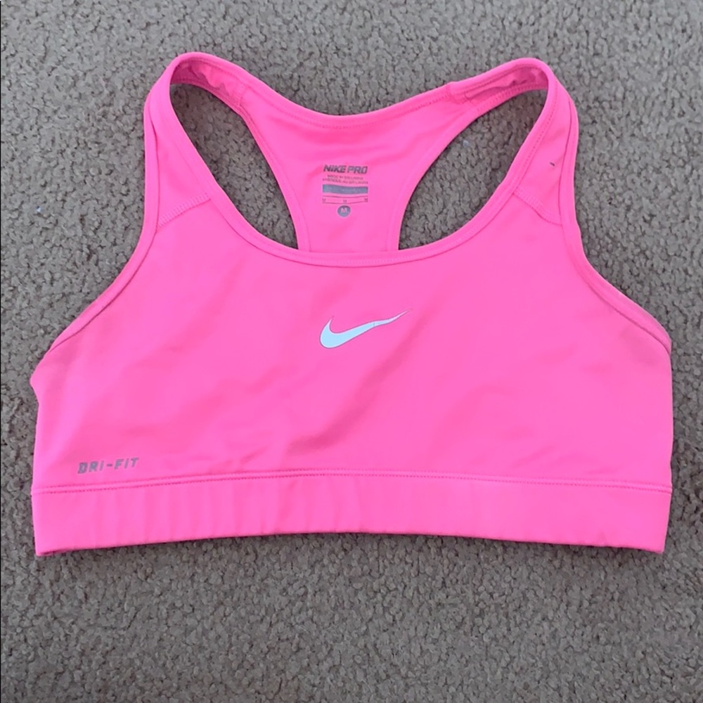 Pink Nike Sports Bra